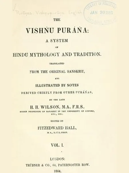 The Vishnu Purana cover