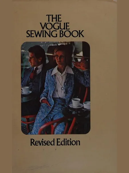 The Vogue Sewing Book first edition cover, Vogue Patterns 1975
