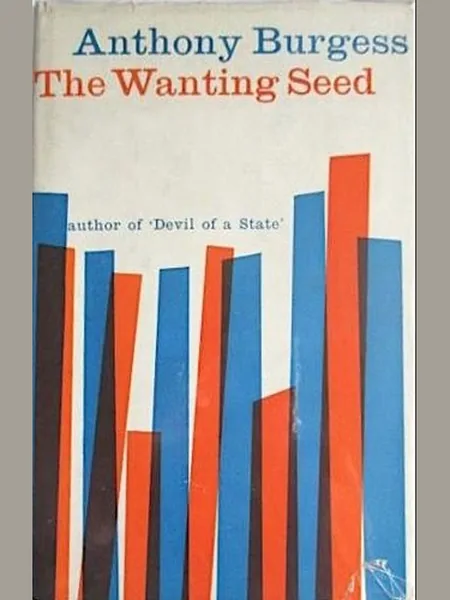 The Wanting Seed first edition cover, Heinemann 1962