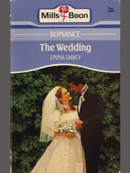 The Wedding, cover of another edition (the G.K. Hall 1996 cover is not yet photographed)