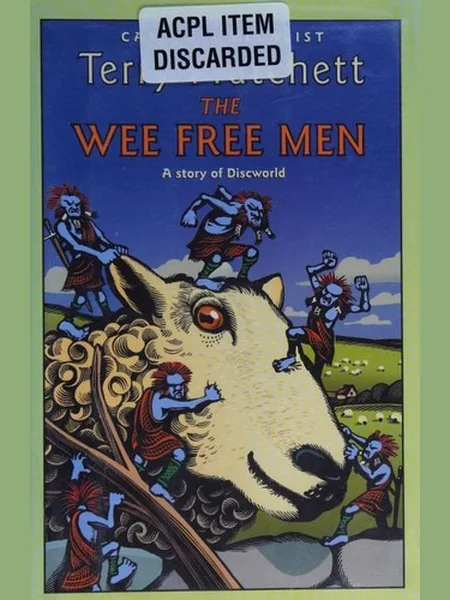 The Wee Free Men cover, HarperCollins 2003