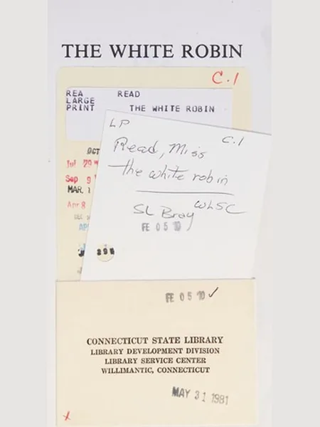 The White Robin first edition cover, Magna 1980
