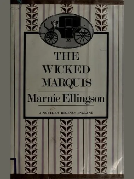 The Wicked Marquis first edition cover, Walker Books 1982