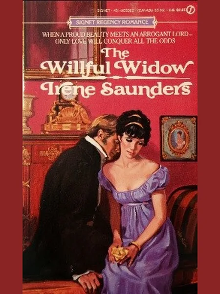 The Willful Widow first edition cover, Signet 1988