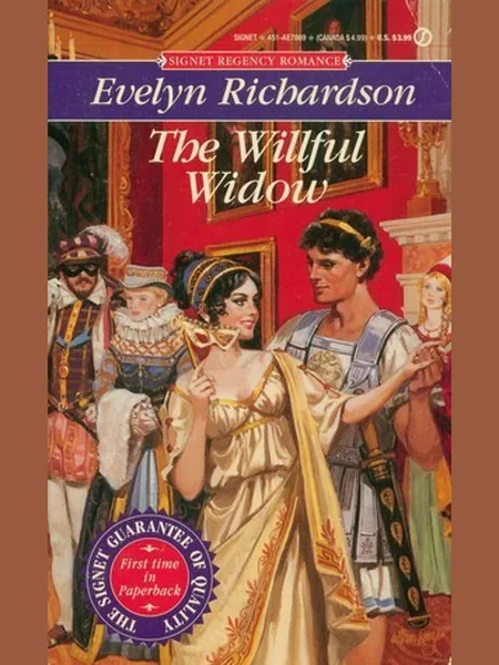 The Willful Widow first edition cover, Signet 1994
