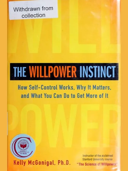 The Willpower Instinct cover