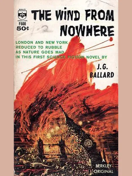 The Wind from Nowhere cover, Berkley 1962