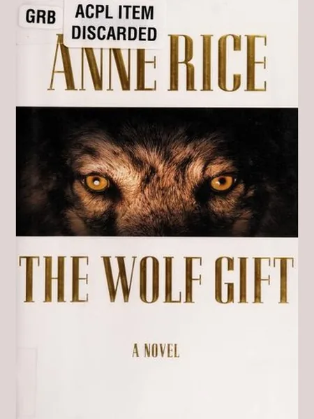 The Wolf Gift cover, Knopf 2012