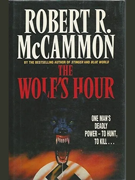 The Wolf's Hour, cover of another edition (the Grafton 1990 cover is not yet photographed)