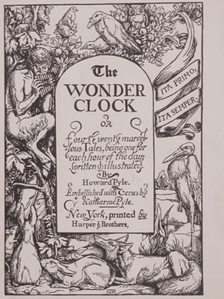 The Wonder Clock cover, Harper 1888