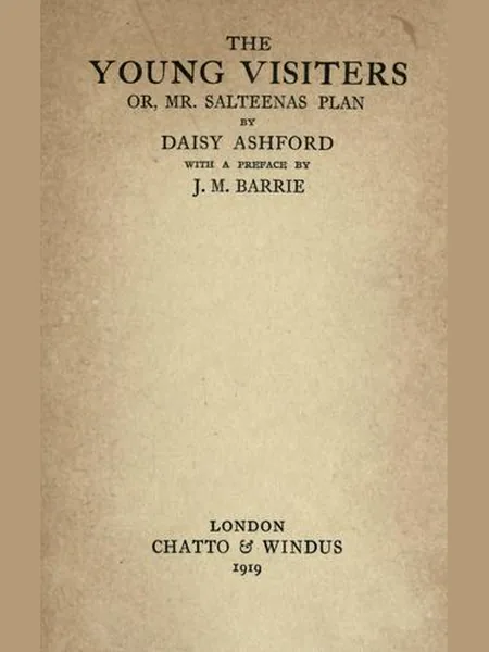 The Young Visiters cover