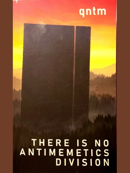 There Is No Antimemetics Division cover