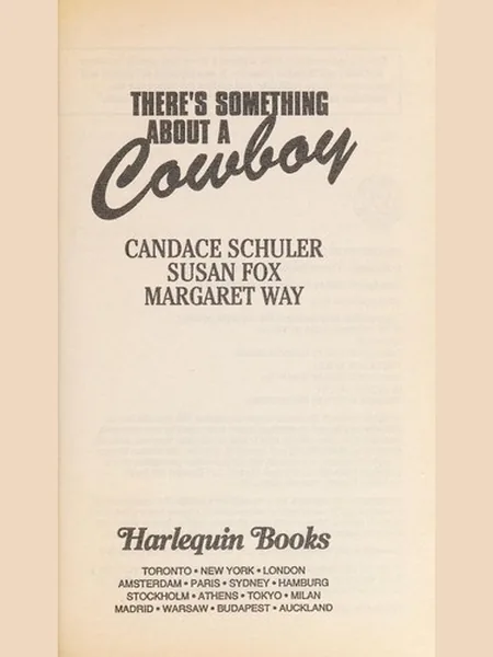 There's Something About a Cowboy (By Request) cover