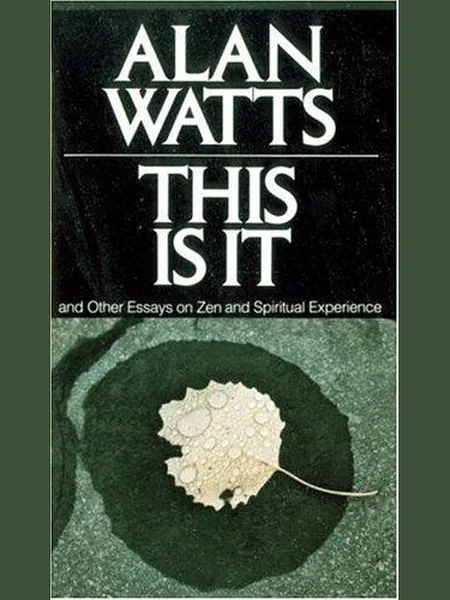 This Is It, cover of another edition (the Pantheon Books 1960 cover is not yet photographed)