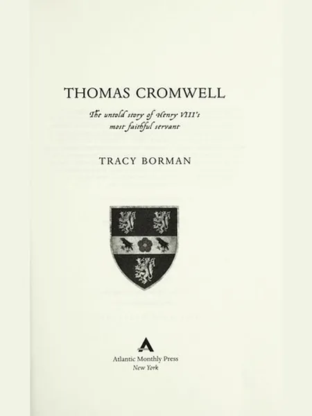 Thomas Cromwell cover
