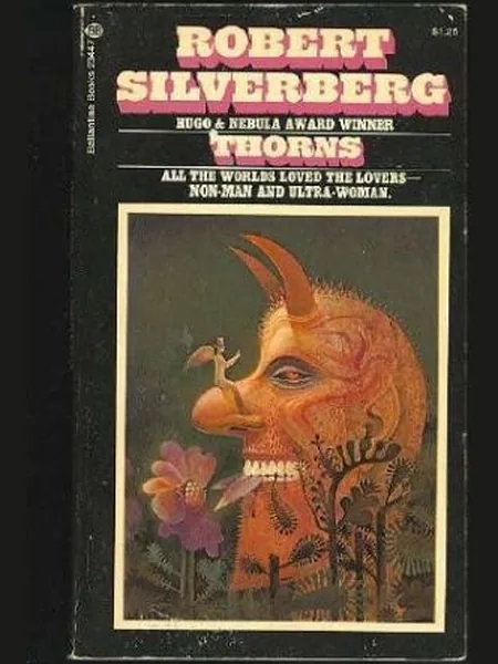Thorns first edition cover, Ballantine Books 1967