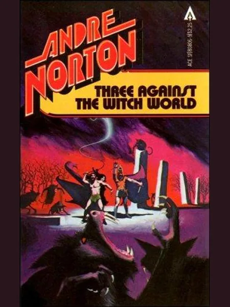 Three Against the Witch World, cover of another edition (the Gollancz 1987 cover is not yet photographed)
