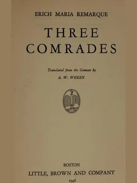 Three Comrades cover