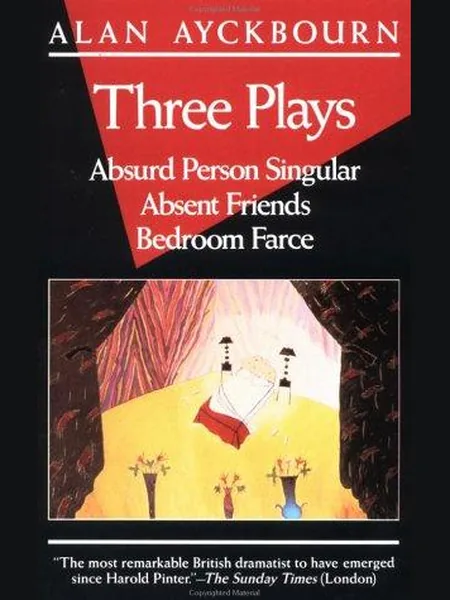 Three Plays cover, Chatto & Windus 1977