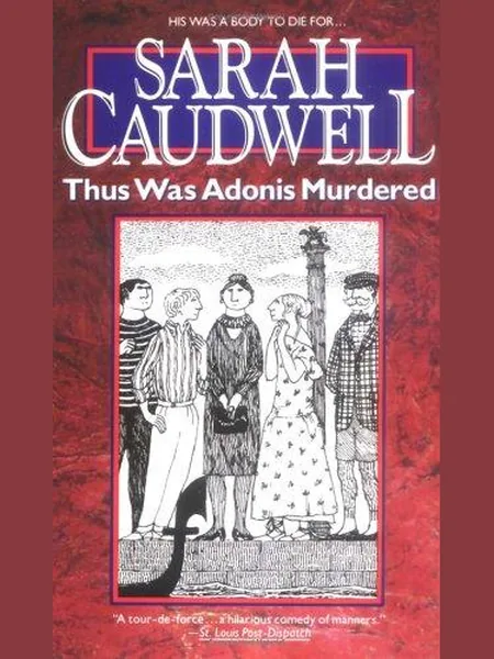 Thus Was Adonis Murdered, cover of the Dell, 1994 edition (the Collins 1981 cover is not yet photographed)