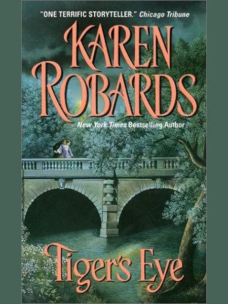 Tiger's Eye first edition cover, Avon Books 1989