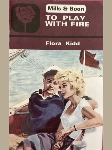 To Play with Fire, cover of another edition (the Mills & Boon 1977 cover is not yet photographed)