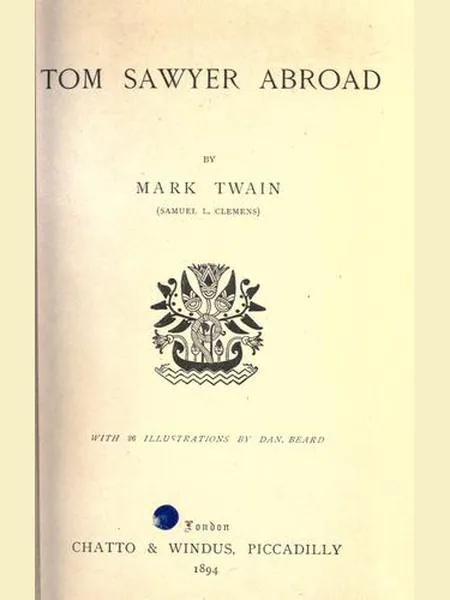 Tom Sawyer Abroad cover
