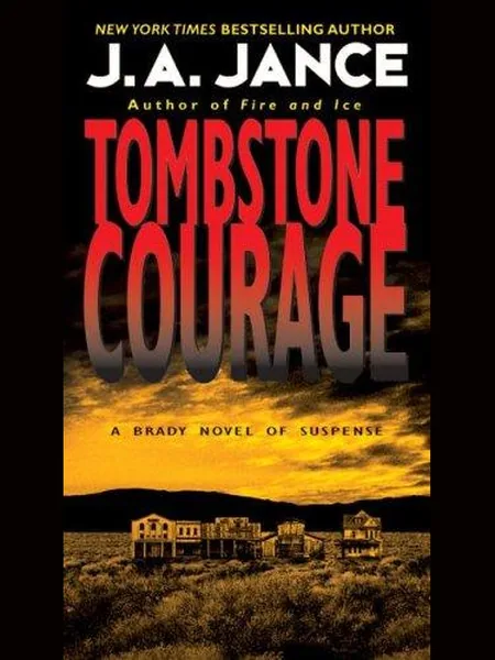 Tombstone Courage, cover of another edition (the Morrow 1994 cover is not yet photographed)