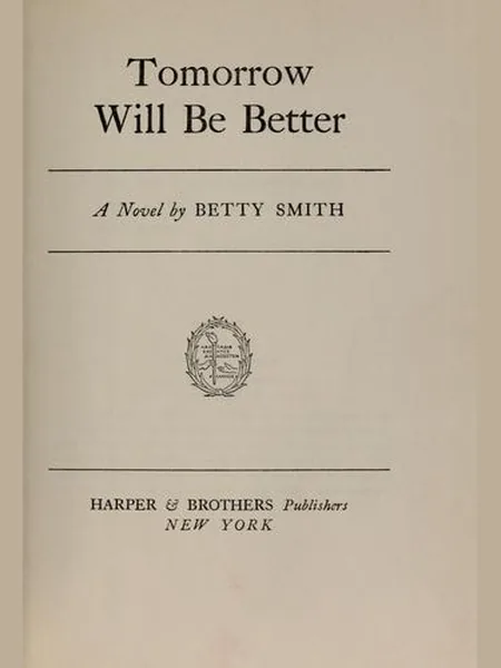 Tomorrow Will Be Better cover