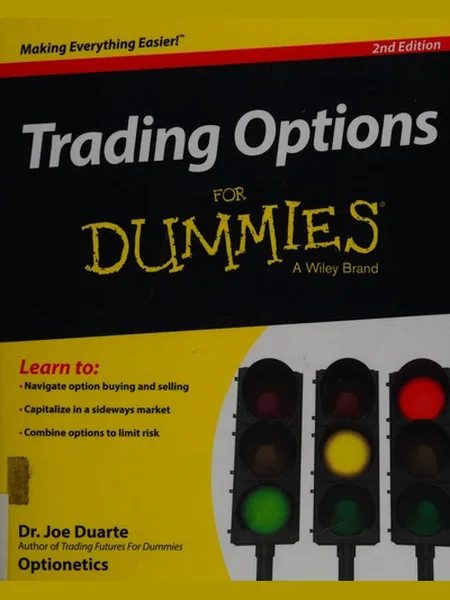 Trading Options for Dummies cover