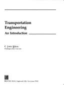 Transportation Engineering, cover of another edition (the Prentice-Hall 1990 cover is not yet photographed)