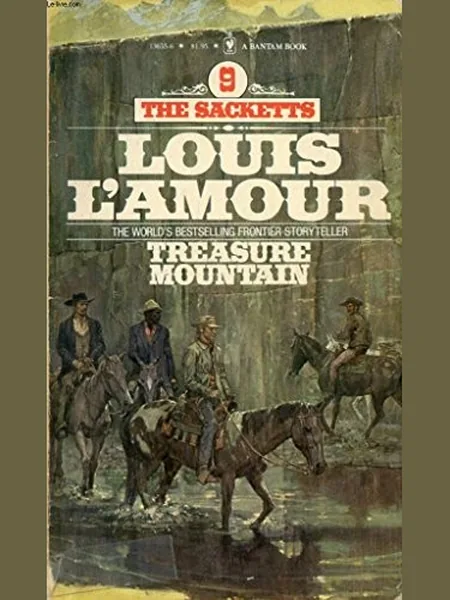 Treasure Mountain first edition cover, Bantam Books 1972