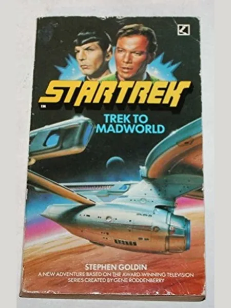 Trek to Madworld cover, Corgi 1984