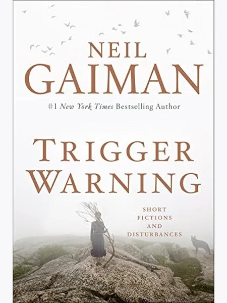Trigger Warning, cover of another edition (the William Morrow 2015 cover is not yet photographed)