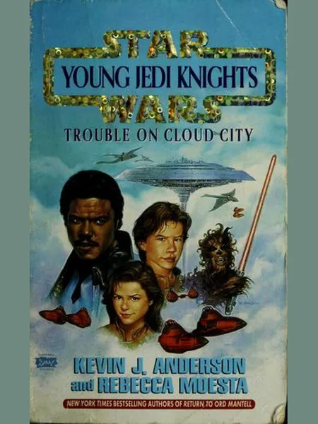Trouble on Cloud City, cover of another edition (the Tandem Library 1998 cover is not yet photographed)