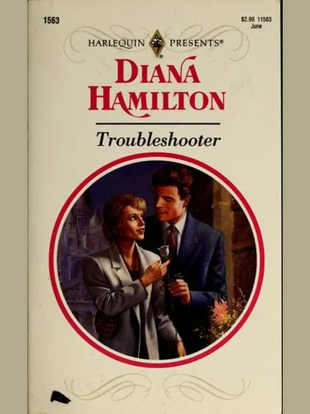 Troubleshooter, cover of another edition (the Mills & Boon 1992 cover is not yet photographed)