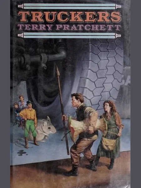 Truckers cover, Delacorte Press 1989