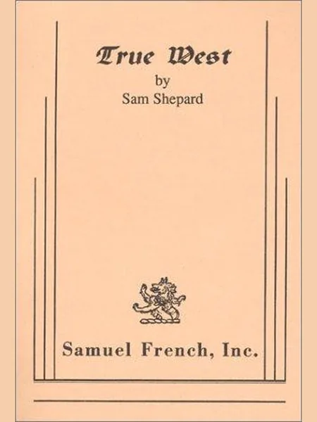 True West cover, Faber & Faber 1981