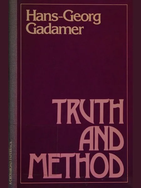 Truth and Method cover