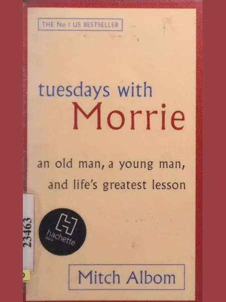 Tuesdays with Morrie cover
