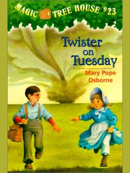 Twister on Tuesday first edition cover, Tandem Library 2001