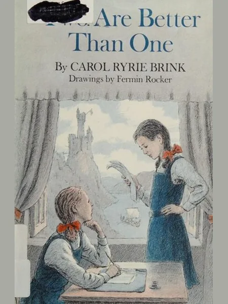 Two Are Better Than One first edition cover, Macmillan 1968