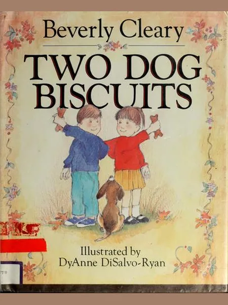 Two Dog Biscuits, cover of another edition (the Morrow 1961 cover is not yet photographed)