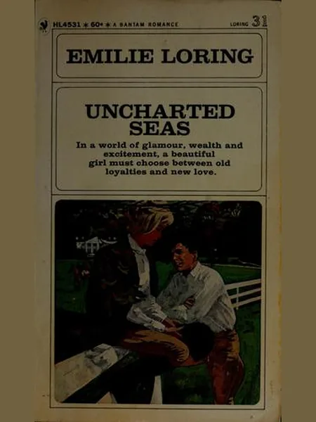 Uncharted Seas, cover of another edition (the Hale 1975 cover is not yet photographed)