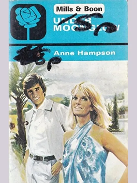 Under Moonglow cover, Harlequin Mills & Boon 1978