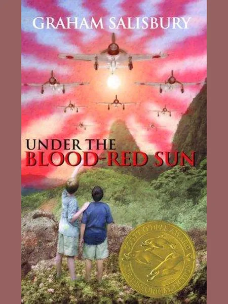 Under the Blood-Red Sun, cover of the Laurel Leaf, 2005 edition (the Scholastic 1995 cover is not yet photographed)
