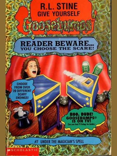 Under the Magician's Spell cover, Scholastic 1996