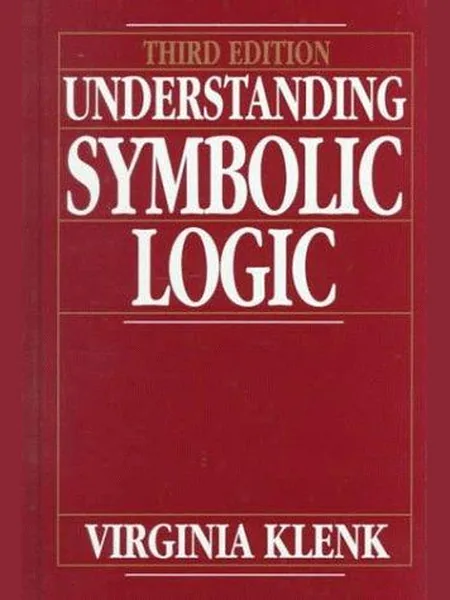 Understanding Symbolic Logic, cover of another edition (the Prentice-Hall 1983 cover is not yet photographed)