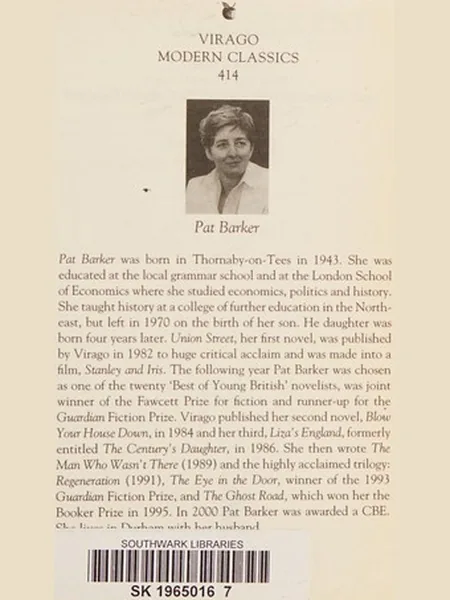 Union Street first edition cover, Virago 1982