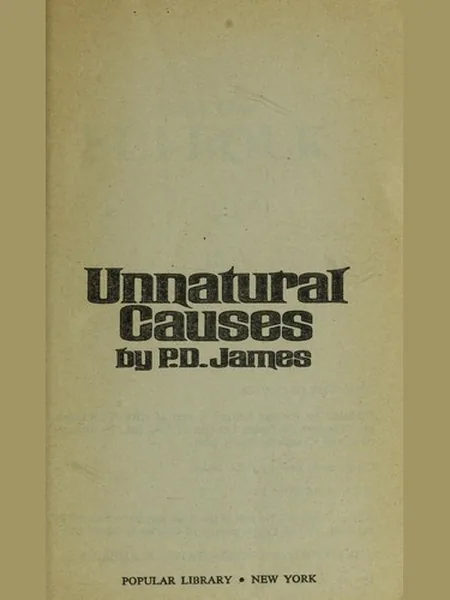 Unnatural Causes cover